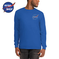 T Shirt NASA Bleu / Blue ∣ NASA SHOP FRANCE®