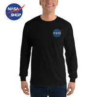 T Shirt NASA à manches longues noire ∣ NASA SHOP FRANCE®