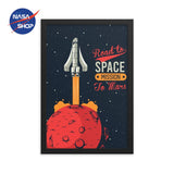 Tableau de l'espace mural - Mars - 30x45 ∣ NASA SHOP FRANCE®