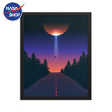 Tableau espace vintage monde parallele - 16x20 ∣ NASA SHOP FRANCE®
