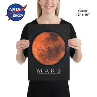 Tableau de la planète mars en 12 x 16 Pouces ∣ NASA SHOP FRANCE®
