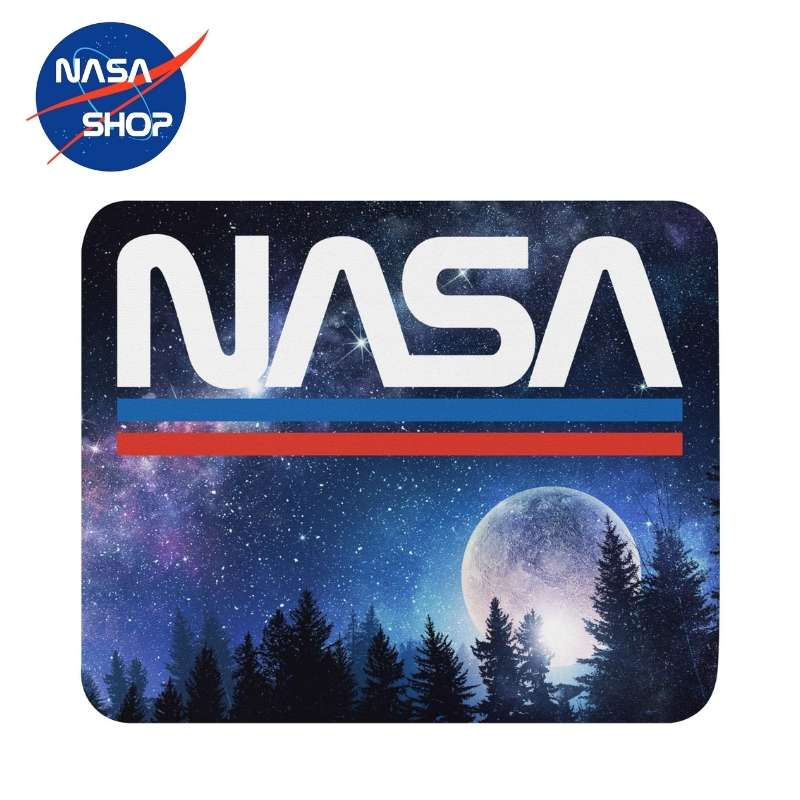 ▷ Tapis de souris NASA avec la lune en fond