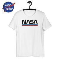 Tee Shirt NASA Col Rond Blanc ∣ NASA SHOP FRANCE®