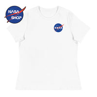 Tee-shirt NASA Femme Blanc ∣ NASA SHOP FRANCE®