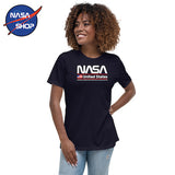 Tee Shirt NASA Femme NOIR ∣ NASA SHOP FRANCE®