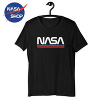 T Shirt NASA Noir de l'agence spatiale Vintage pour homme, femme ou enfants de tous âges