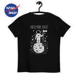 Tee Shirt NASA Noir Fille ∣ NASA SHOP FRANCE®