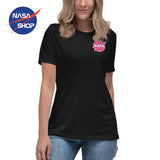 Tee-shirt NASA Noire Femme ∣ NASA SHOP FRANCE®