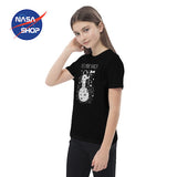 T Shirt NASA Bio Noir ∣ NASA SHOP FRANCE®