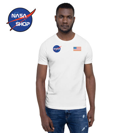 Tee Shirt NASA Blanc ∣ Officiel 🛰