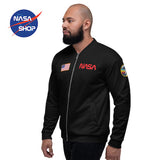 Veste NASA Noir avec le Drapeau des USA ∣ NASA SHOP FRANCE®