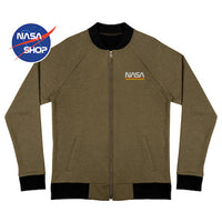 Veste NASA Kaki avec écusson ∣ NASA SHOP FRANCE®