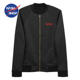 Veste Noir Brodé avec le logo NASA ∣ NASA SHOP FRANCE®