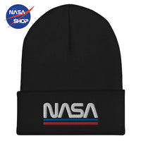 Bonnet homme noir NASA
