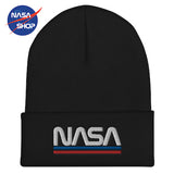 Bonnet homme noir NASA