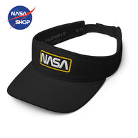 Casquette visière noire NASA