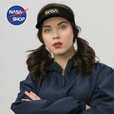 Casquette visière NASA femme noire
