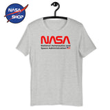 NASA - Tee Shirt Homme Gris