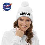 Bonnet NASA avec Pompon  ∣ NASA Shop France
