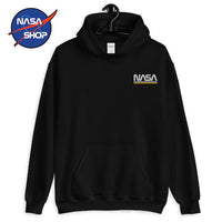 Sweat à capuche NASA Worm Noir ∣ SHOP FRANCE®