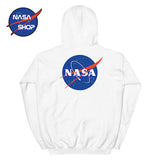 Sweat à capuche NASA avec impression recto et verso ∣ NASA SHOP FRANCE®