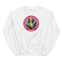 Sweat NASA Endeavour blanc, vue de face