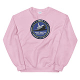 Sweat NASA rose clair, vue de face