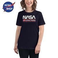 T-Shirt NASA Femme Noir ∣ NASA SHOP FRANCE®