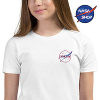 T Shirt NASA Fille Brodé ∣ NASA SHOP FRANCE®