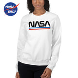 Vêtement NASA - Pull Femme Blanc